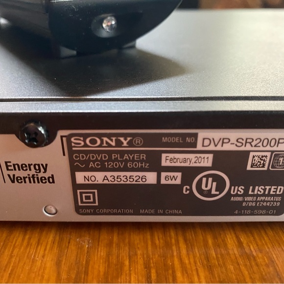 Sony DVD player - Picture 4 of 4